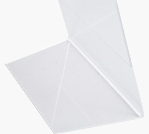 Exacompta 85058D kylttiteline & esiteteline A5 Polymetyyliakrylaatti (PMMA) Läpinäkyvä