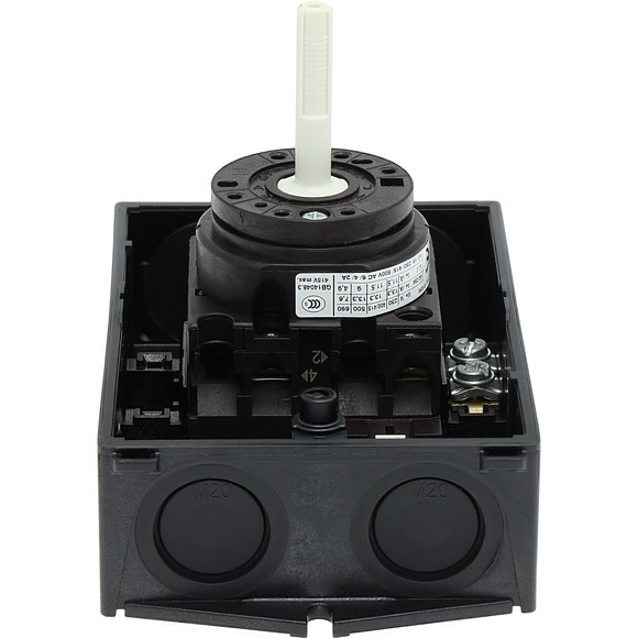 Eaton T0-1-102/I1/SVB Vippekontakt 2P Rød, Hvid, Gul