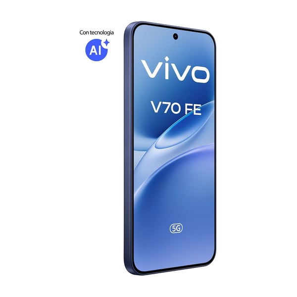 VIVO V70 FE + BUD 17,4 cm (6.83") Dual SIM Android 16.0 5G USB Type-C 8 GB 256 GB 7000 mAh Blå