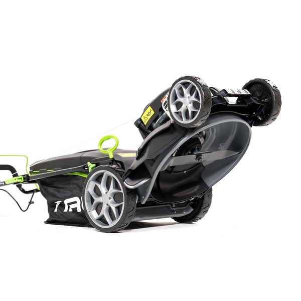 NAC LS46-450E-HSS-JR plæneklipper Skubbe plæneklipper Benzin Sort