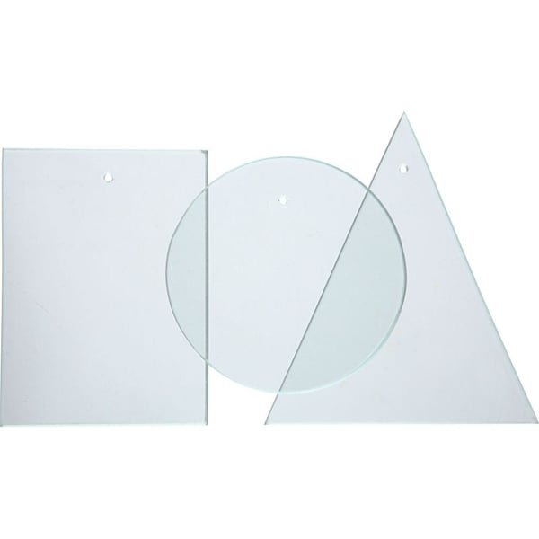 Creativ Company 55801 serveringsfad Glas Transparent Rektangulær Underfad