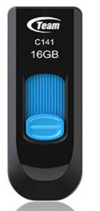 Team Group C141 USB-muisti 16 GB USB A-tyyppi 2.0 Musta, Sininen Team Group C141 USB-muisti 16 GB USB A-tyyppi 2.0 Musta, Sininen