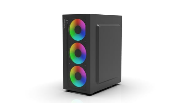 Inca EMG-15XN tietokonekotelo Midi Tower Musta