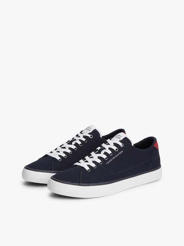 Tommy Hilfiger 8721386416439 mode sneakers Hanstik Hvid, Grøn
