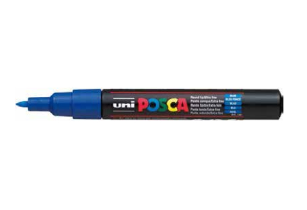 POSCA PC-1MC Blå 1 stk POSCA PC-1MC Blå 1 stk