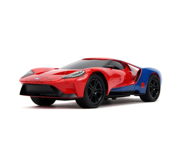 Pikkukuva 3 / 7: Jada Toys Marvel RC Spiderman 2017 Ford GT 1:16 radio-ohjattava (RC) malli Auto Sähkömoottori