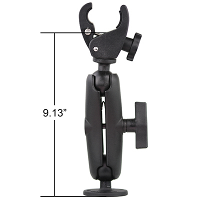 RAM Mounts RAP-400-202U monteringssæt Sort Sammensat, Gummi