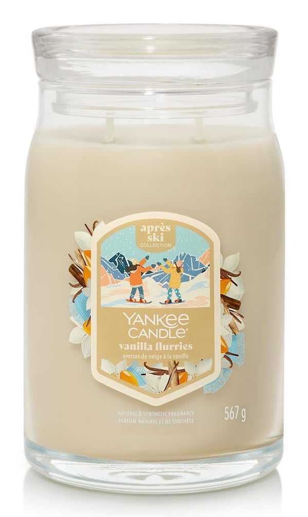 Yankee Candle 2653157E vokslys Rund Hvid 1 stk