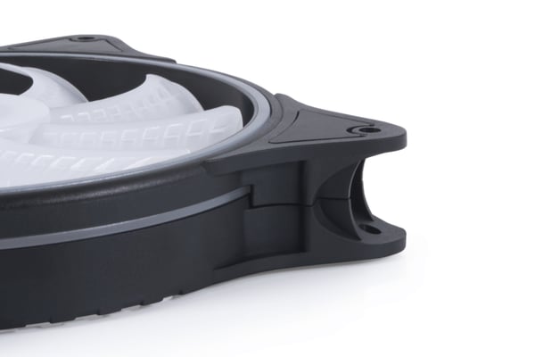 Alphacool Rise Aurora Datorväska Fan 14 cm Svart 1 styck