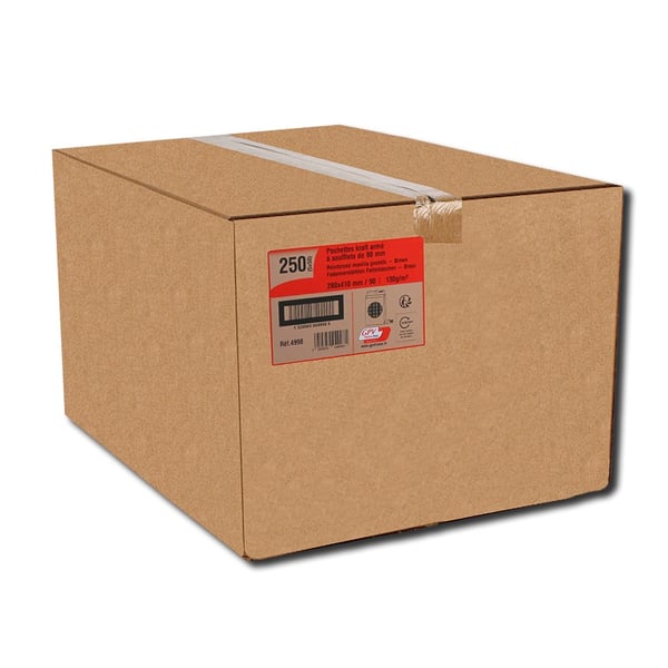 GPV France 4998 kuvert Brun 50 stk