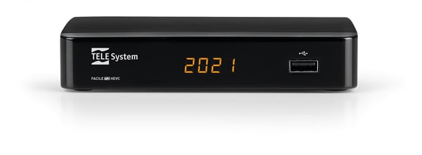 TELE System FACILE Terrestrisk Fuld HD Sort TELE System FACILE Terrestrisk Fuld HD Sort