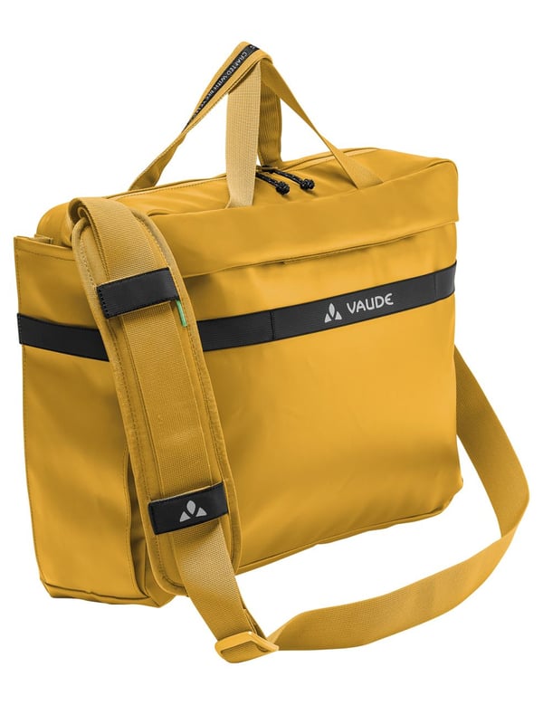VAUDE Mineo Commuter Briefcase 17 Bagside Cykeltaske 17 L Termoplastisk polyurethan (TPU) Gul