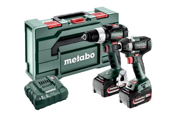 Miniatyrbillede 5 af 7: Metabo SET 2.8.4 18V 2100 rpm Sort, Grøn, Rød