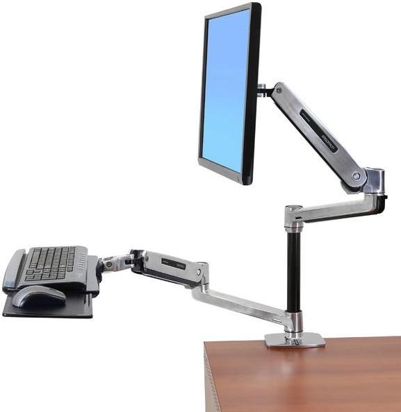 Pikkukuva 8 / 9: Ergotron LX Series LX HD Sit-Stand 116,8 cm (46") Vastaanotto Alumiini