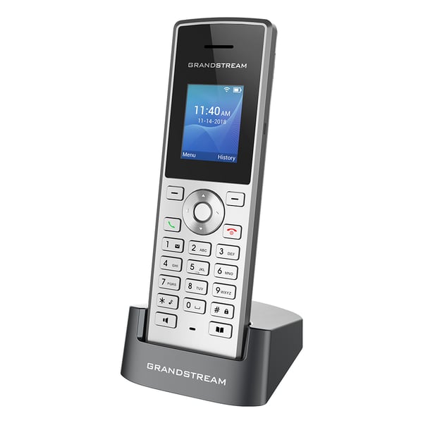 Miniatyrbillede 1 af 3: Grandstream Networks WP810 IP-telefon Sort, Metallic 2 Linier TFT Wi-Fi