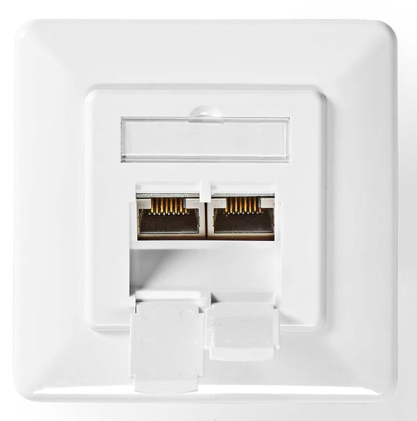 Miniatyrbillede 1 af 8: Nedis CCGB89260IV stikdåse Hvid