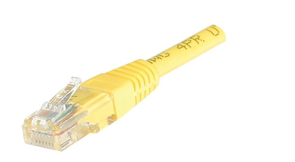 Connect 846953 netværkskabel Gul 1,5 m Cat5e U/UTP (UTP)