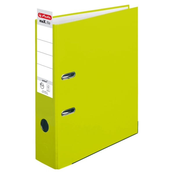Miniatyrbillede 3 af 3: Herlitz maX.file ringbind A4 Grøn