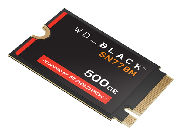 Miniatyrbillede 3 af 7: Western Digital Black WD_BLACK SN770M NVMe 500 GB M.2 PCI Express 4.0 TLC 3D NAND