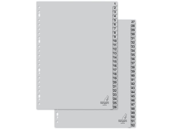 Kangaro G452CM faneskiller Numerisk faneindeks Polypropylen (PP) Grå