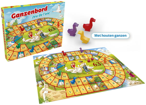Miniatyrbillede 2 af 5: Goliath 926262.106 brætspil Ganzenbord 20 min. Familie