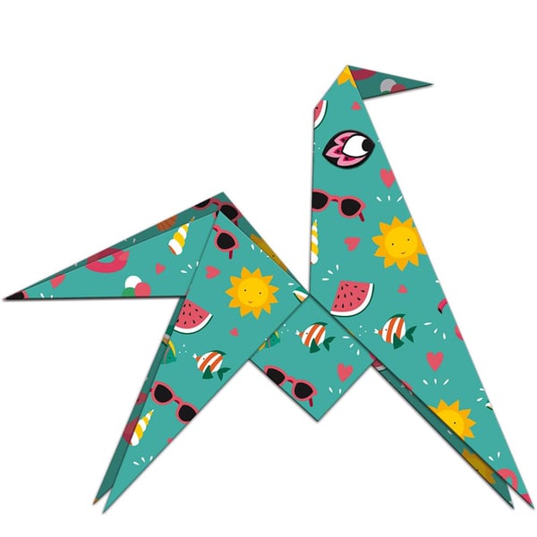 JANOD Creative Kit - Origami Animals 1 stk