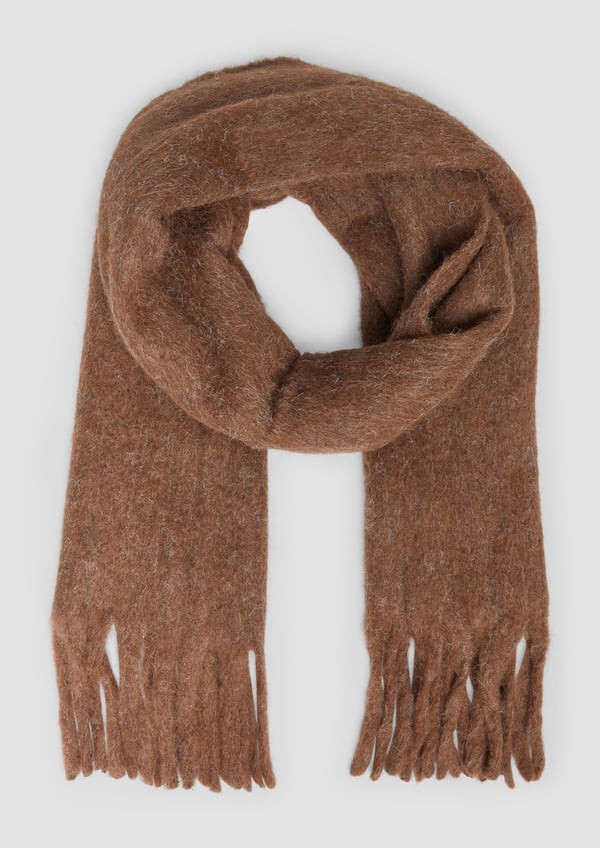 s.Oliver 2172484.8839.ONESIZE halsbeklädnad Brun