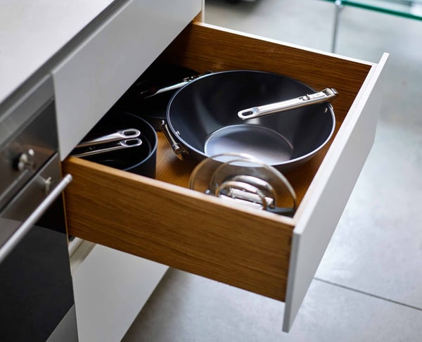 Joseph Joseph Space Wok/Stirfry pande Rund