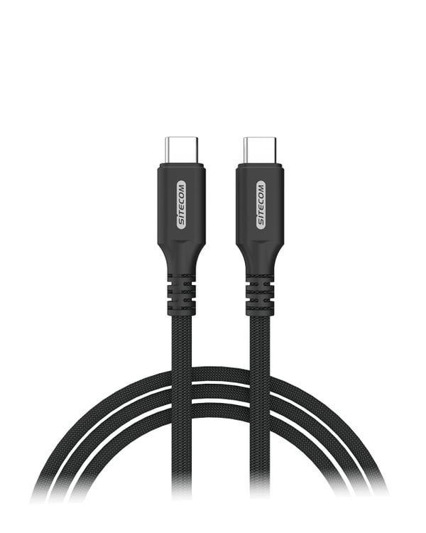 Miniatyrbild 3 av 4: Sitecom CA-1003 kabelomvandlare (hane/hona) USB C HDMI Svart