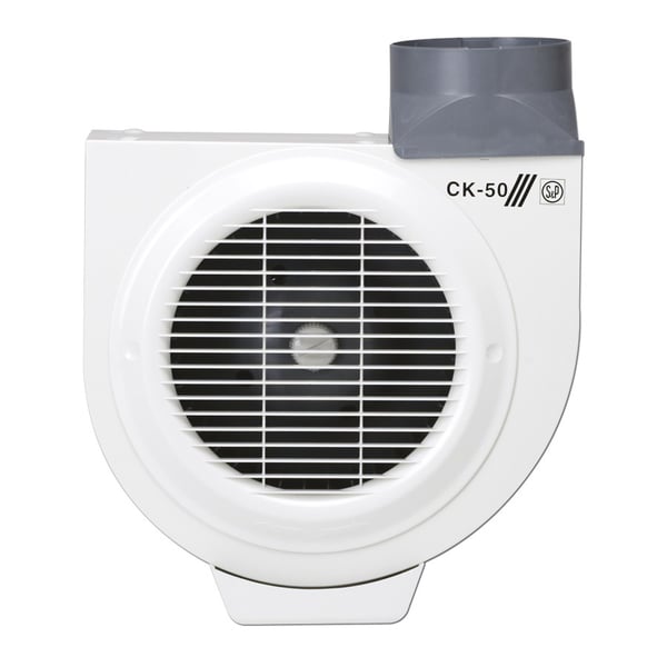 Soler & Palau CK-50 udsugningsventilator Rør 480 m³/t 1050 rpm Hvid
