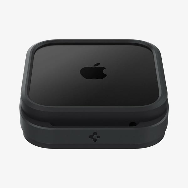 Pikkukuva 11 / 12: Spigen Apple TV 4K Silicone Fit Mount Passiiviteline Digitaalinen mediasoitin Musta