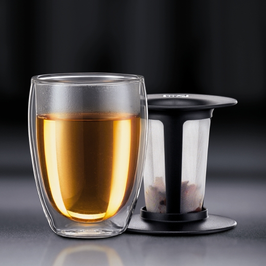 Bodum K11153-01 teelasi Musta, Läpinäkyvä 1 kpl 350 ml