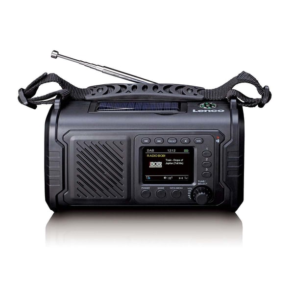 Lenco PDR-055BK radioapparater Bärbar Svart