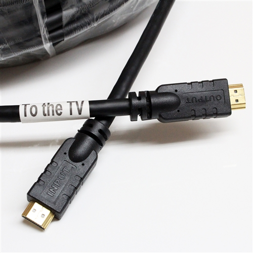 Pikkukuva 2 / 6: PremiumCord kphdmer20 HDMI-kaapeli 20 m HDMI-tyyppi A (vakio) Musta