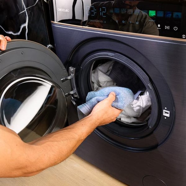 Cecotec 00163 tvättmaskin Frontmatad 9 kg 1400 RPM Blå
