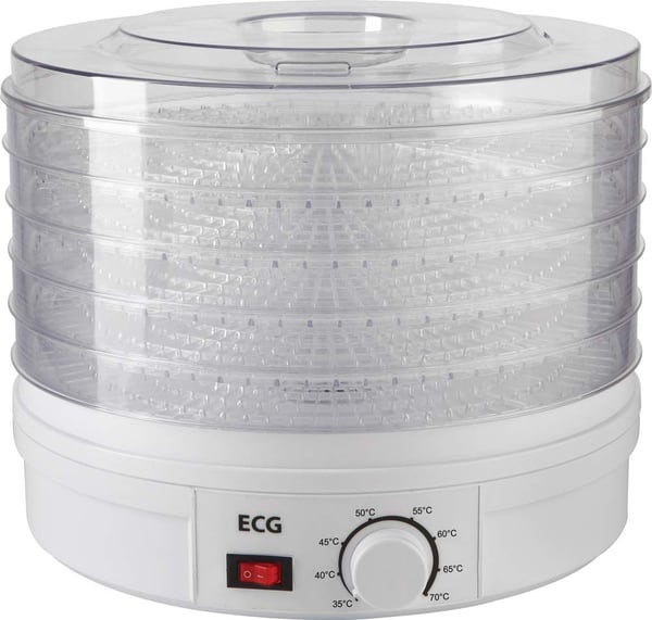 Pikkukuva 2 / 3: ECG SO 375 elintarvikekuivain Läpinäkyvä, Valkoinen 250 W