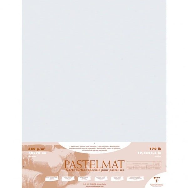 Clairefontaine PastelMat Kunstpapir 5 ark