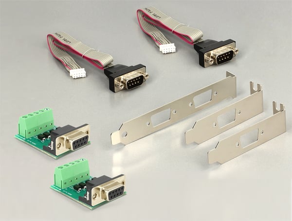 Miniatyrbild 2 av 3: DeLOCK 95245 nätverkskort/adapters Intern Serial