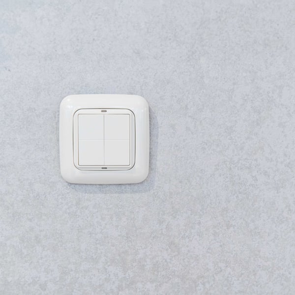 Shelly BLU Wall Switch 4 strömbrytare för ljus Plast Elfenben