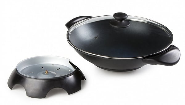 Domo DO8708W elektrisk wok 5 L Sort 2200 W