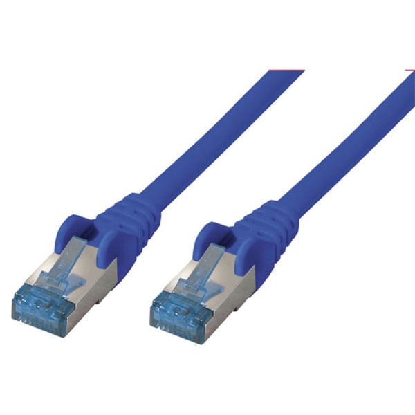 S/CONN maximum connectivity Cat6a, 0.5m netværkskabel Blå 0,5 m S/FTP (S-STP)