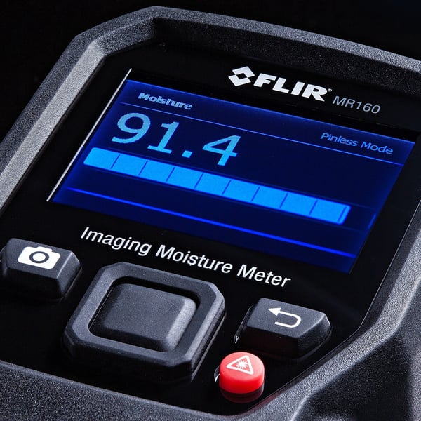 Miniatyrbillede 4 af 12: FLIR MR160 hygrometer & psycrometer Indendørs Elektronisk hygrometer Sort