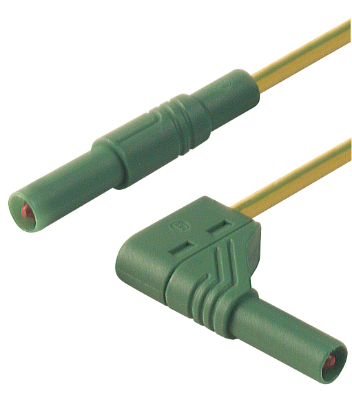 Hirschmann MLS WG 100/2,5 Grön, Gul