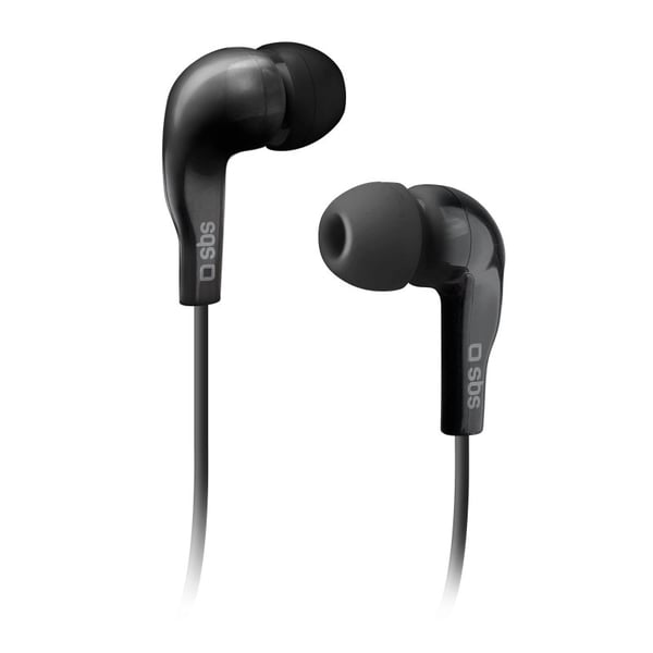 Miniatyrbillede 1 af 2: SBS TEINEARKL hovedtelefoner/headset Ledningsført I ørerne Opkald/musik Sort