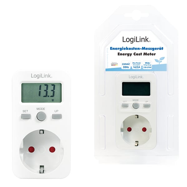 Pikkukuva 2 / 5: LogiLink EM0002 energiankulutusmittari AC