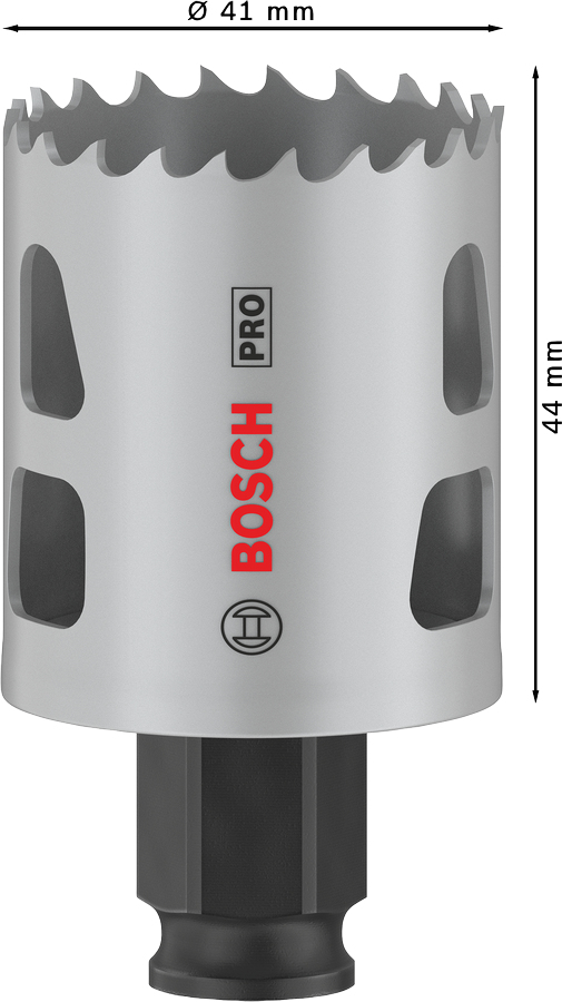 Miniatyrbild 8 av 10: Bosch PRO Multi Material PC Plus hålborr Borr 1 styck