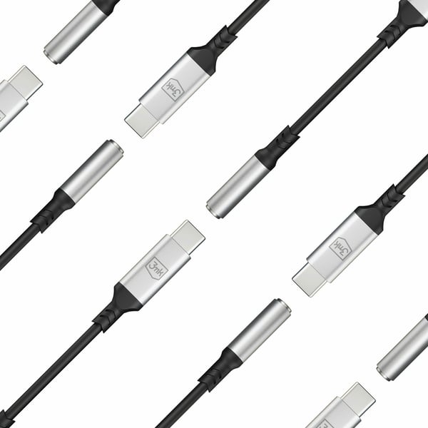 3MK Jack 3.5 mm USB-kablar