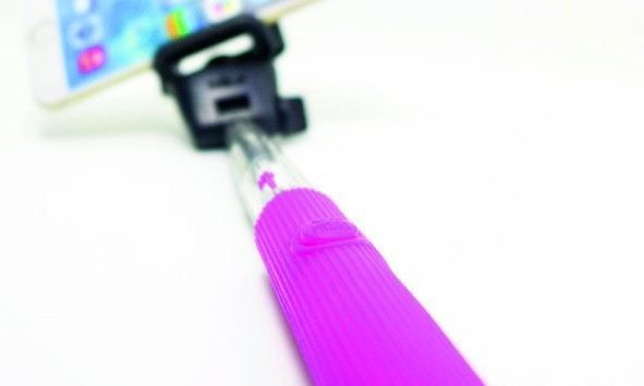 Braun Photo Technik 20261 selfiepinne Universal Rosa