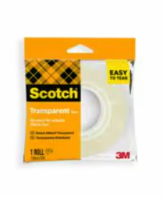 Scotch 7100213210 tape 33 m Akryl, Polypropylen (PP) Transparent 8 stk