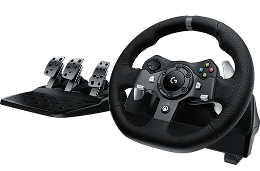 Pikkukuva 1 / 5: Logitech G G920 Musta USB Ohjauspyörä + polkimet Analoginen MAC, PC, Xbox